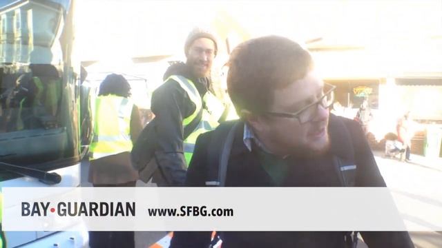 Union organizer impersonates Google employee, shouts down SF protesters смотреть онлайн