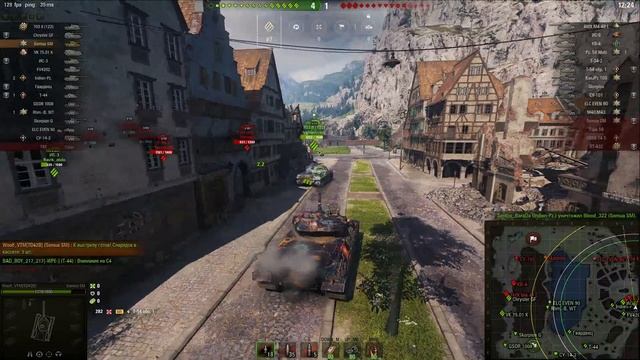 Новогодний Стрим Somua SM Rheinmetall Skorpion G Bourrasque GSOR 1008 ИС-5 ИС-6 World of Tanks смотреть онлайн