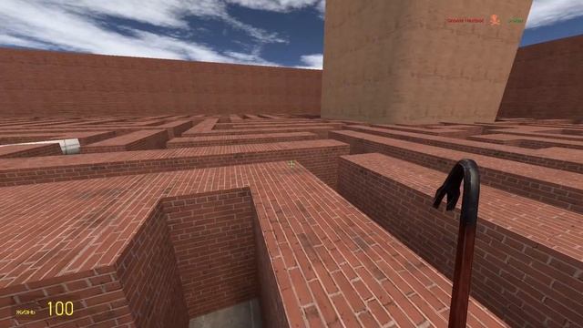 Dimas Tv GNOME CRAWLY В БОЛЬШОМ ЛАБИРИНТЕ Garry's Mod