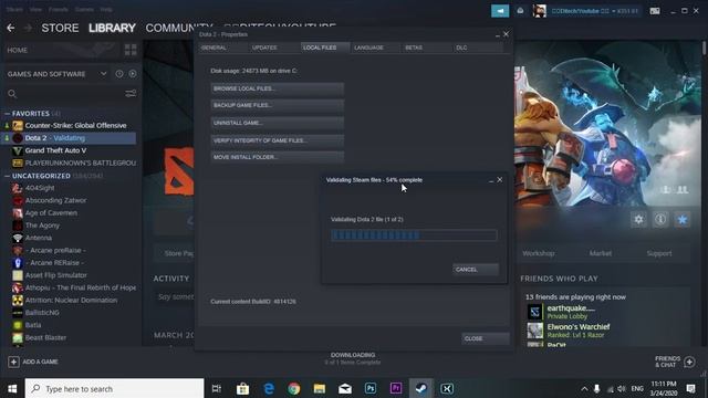 Dota 2 Crashes Fixed 2020 - Dota 2 Crash/Glitch Middle of loading screen Fixed - 100% Working смотреть онлайн