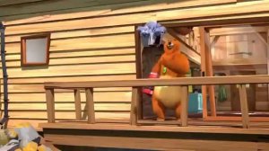Grizzly and the lemmings falling scene