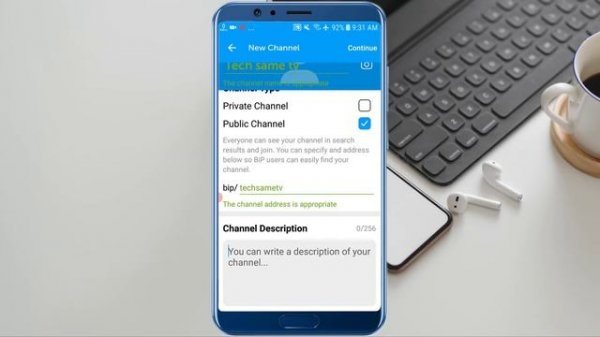 How To Create New Channel On Bip App - Bip App New Channel Create - Create New Channel