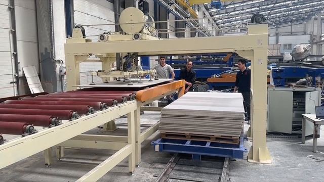 линия по производству фиброцементных плит