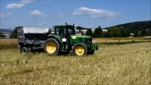 Žatva repky olejnej 2017 Claas/John Deere Žně/Żniwa/Aratás/Harvest/Moisson/Ernte смотреть онлайн