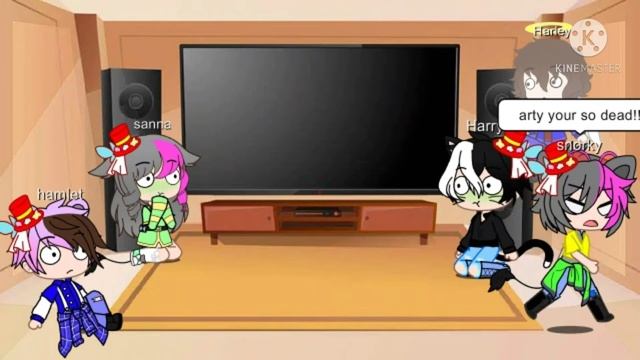 hamlet and snorky,harmony,Harry,sanna,Harley react to arty alligator dare video смотреть онлайн