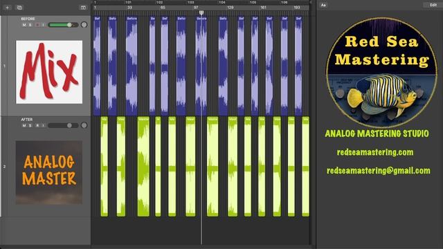 Analog Mastering Examples BEFOREvsAFTER Compilation1