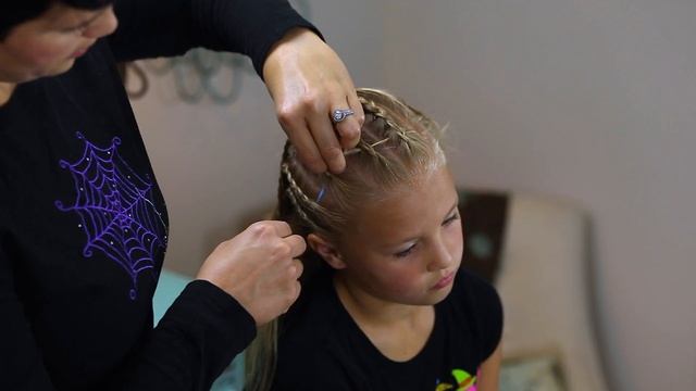 Spider Web Braid | Halloween Hairstyle