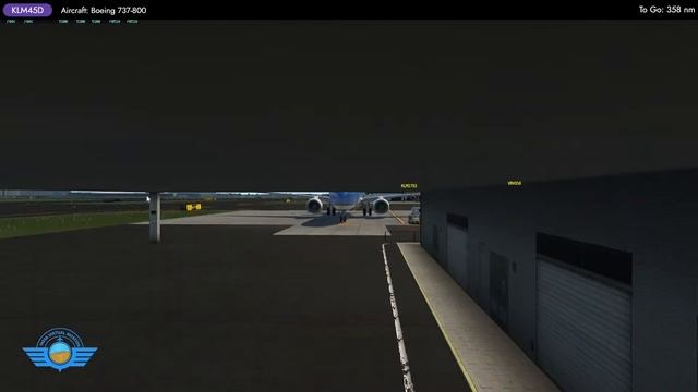 Amsterdam Schiphol (EHAM) ✈ Munich Int'l (EDDM) | Zibo Mod B738 | KLM Operation | Vatsim | X-Plane1
