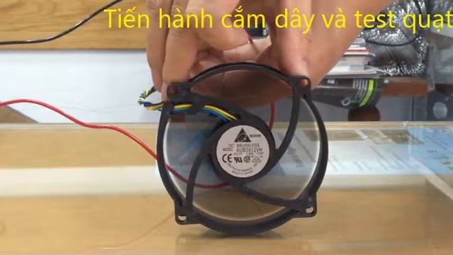 Quạt DELTA AUB0912VH-C707 : video thông số và hướng dẫn lắp đặt смотреть онлайн