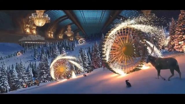 Новогодние заставки Первый канал зима 2015-2016 смотреть онлайн