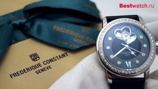Обзор женских часов Frederique Constant Ladies Automatic FC310BDHB2PD6 смотреть онлайн