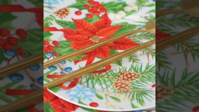 Новогодняя сервировка смотреть онлайн