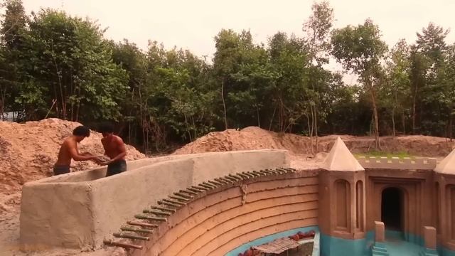 MY SUMMER HOLIDAY 155 DAYS BUILDING 1M DOLLARS WATER SLIDE PARK