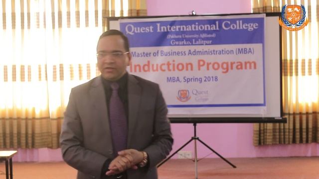 Induction Program MBA, Guest Speaker Manoj Gyawali (Dy.CEO Jyoti Bikas Bank Pvt.Ltd) смотреть онлайн