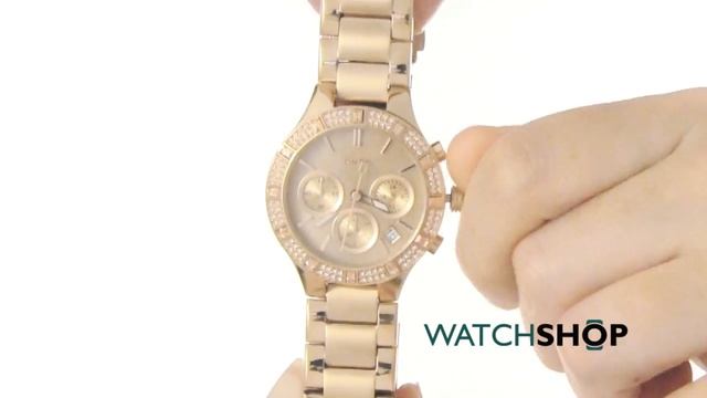 DKNY Ladies' Chronograph Watch (NY8508) смотреть онлайн