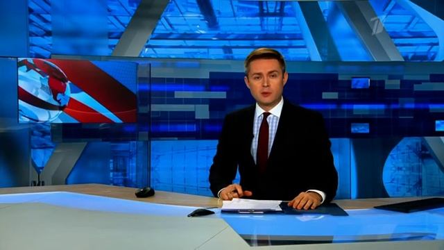 Часы и начало новостей (Первый канал, 30.11.2019)