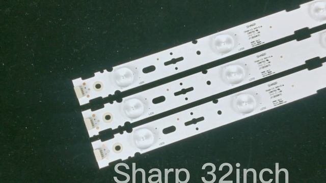 Tv Backlight Led Strip For Sharp 32inch 3pcs/set Led Tv Backlight Strips RUNTKB155WJ RUNTKB154WJ смотреть онлайн