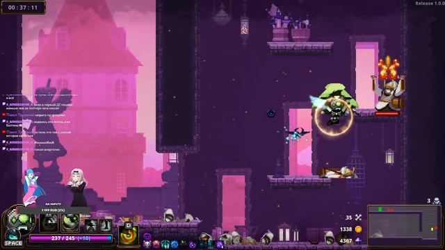 Skul - The Hero Slayer. Полное прохождение (Разбор) 62 минуты run Саня смог. смотреть онлайн