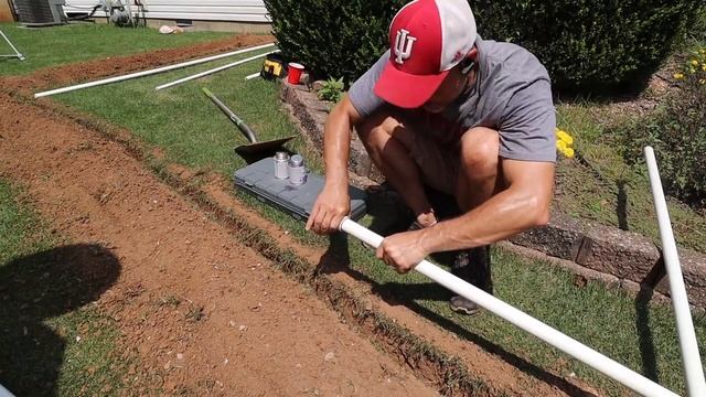 The EASIEST In-Ground Irrigation Installation / DIY смотреть онлайн