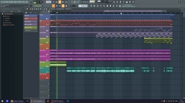 Сектор Газа - Як на хуторе в ( Fl studio20 )