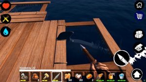 Survival on raft: Выживание на плоту #12 Рыбные часы
