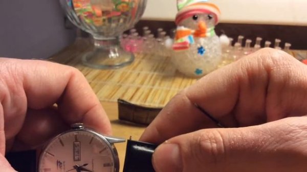 how to replace Band Tissot Visodate T019430 Leather watchband strap как заменить ремешок