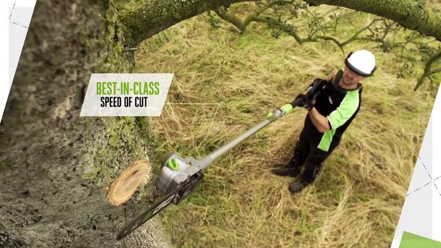 EGO Power+ Professional-X Telescopic Pruning Saw Attachment смотреть онлайн