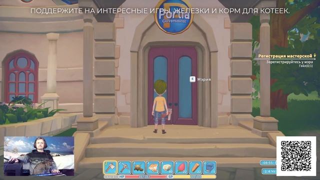 My Time at Portia. Первые часы игры. Приключение, строительство, общество, постапокалипсис, милота. смотреть онлайн