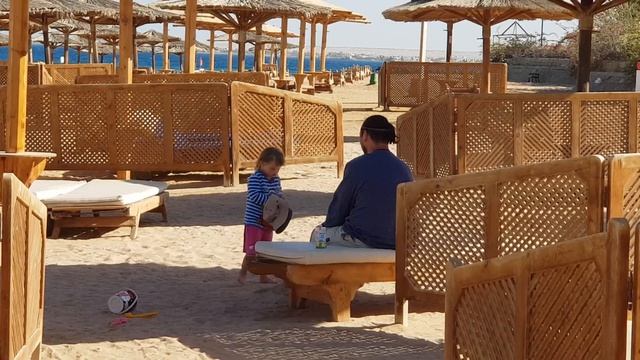 Mercure Hotel Hurgada прогулка по пляжу