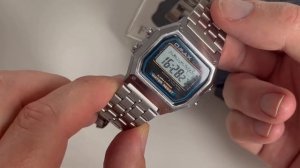 OMAX M283 the cheapest Swiss LCD watch