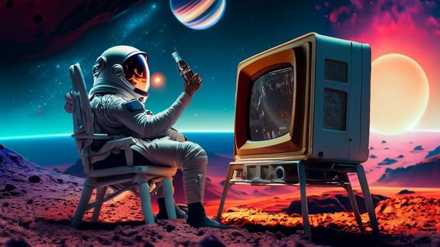 Astro Jams: One hour of LoFi beats with vintage Coca Cola ads (soothing) смотреть онлайн