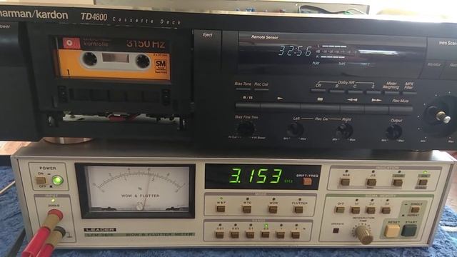 Harman Kardon TD-4800 Wow & Flutter Metering смотреть онлайн