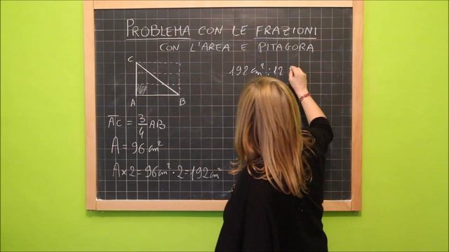 16 Le frazioni - problema con area e Teorema di Pitagora смотреть онлайн
