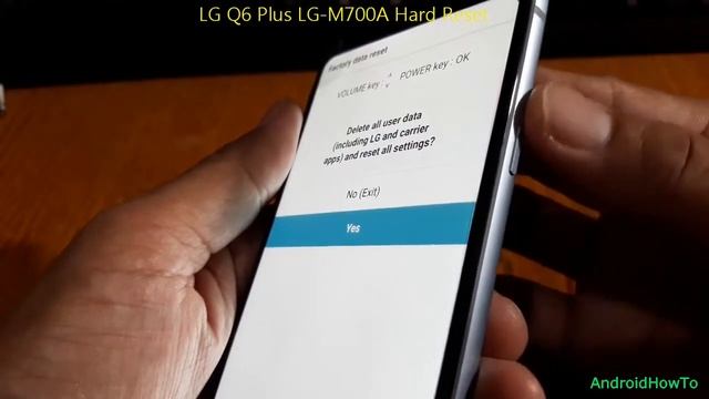 LG Q6 Plus LG-M700A Hard Reset And Soft Reset
