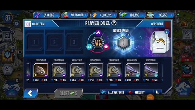 Jurassic world the game S2#420 สุดยอดปลาน้ำจืดที่ยิ่งใหญ่ที่สุด RHIZODUS LV. MAX [เกมมือถือ] смотреть онлайн