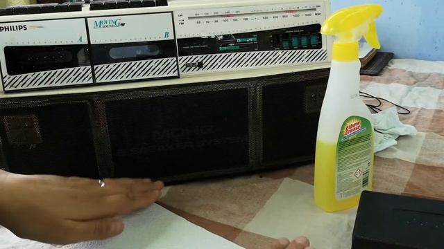 Philips Moving Sound D-8304 Radio Cassette Light Restoration - Part 1 - Initial Cleanup смотреть онлайн