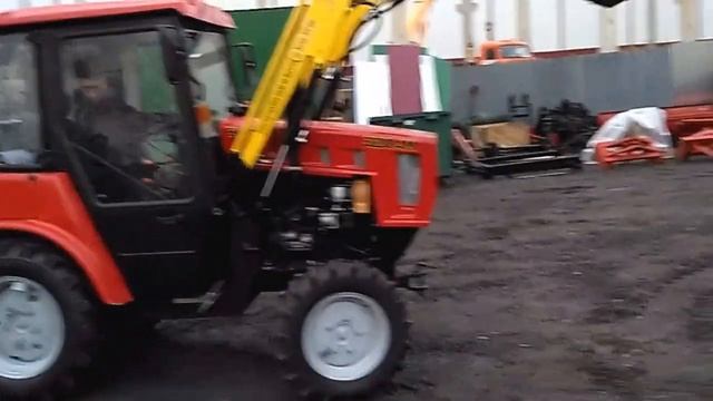 Экскаватор погрузчик на базе Мтз 320 4 смотреть онлайн