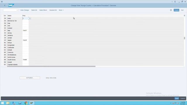 Assign Country to Calculation Procedure | T Code – OBBG | SAP S4 HANA Finance смотреть онлайн