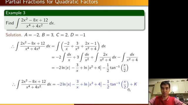 [Math 22] Disc 04 Integration of Rational Functions by Partial Fractions (Part 2 of 3) смотреть онлайн