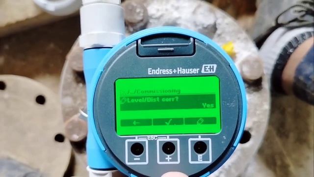 ENDRESS HAUSER RADAR Level Transmitter Startup & Commissioning Parameter/E+H MICROPILOT FMR60B Conf