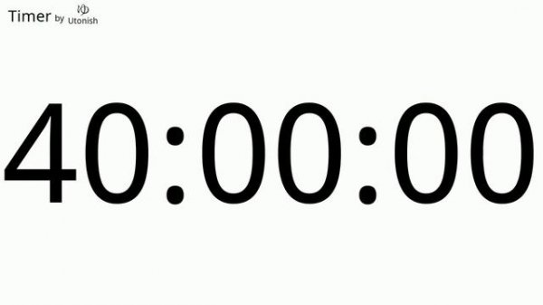 80 Hour Countdown Timer