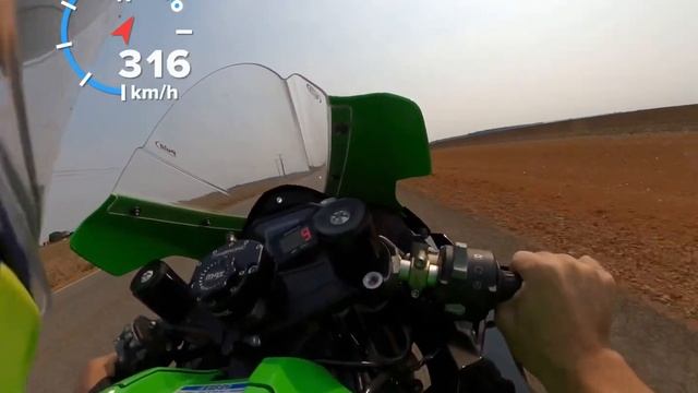 TOP SPEED INSANO KAWASAKI ZX-10R (+340 KM/H) смотреть онлайн