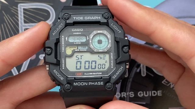 Casio WS-1700H User Manual How To Set The Time