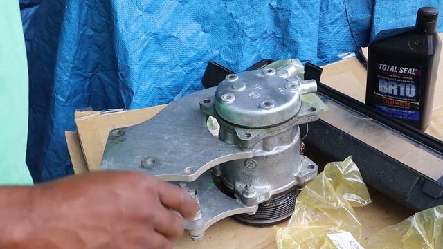 Sanden 508 Compressor Head Repair