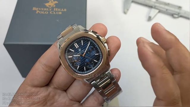 BEVERLY HILLS POLO CLUB BP3212X.590 : JAM POLO MIRIP PATEK DIAL MEWAH TERBARU (2023)