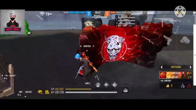 OP GAMEPLAY | 4 VS 4 HAVY WEIGHT MATCH | GARENA FREE FIRE