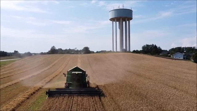 Tröskning Stenstorp | John Deere W650 | Skaraborg | 2020