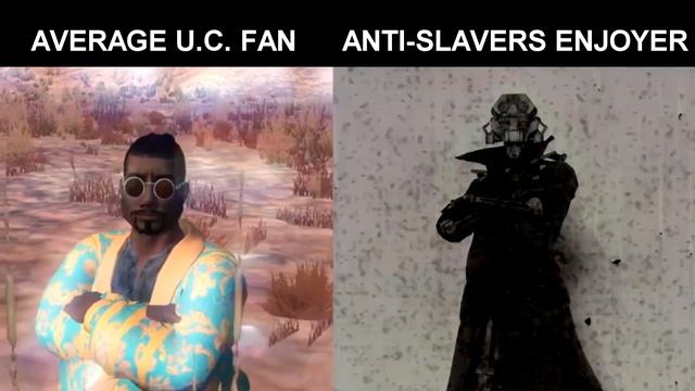 AVERAGE U.C. FAN vs ANTI-SLAVERS ENJOYER смотреть онлайн