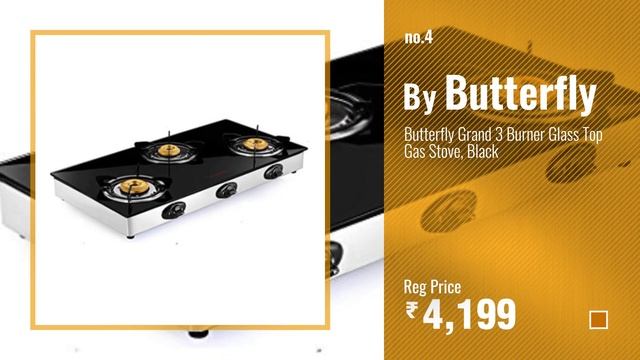 Top 10 Gas Stoves Butterfly [2018]: Prestige Marvel Glass 3 Burner Gas Stove (Black) смотреть онлайн