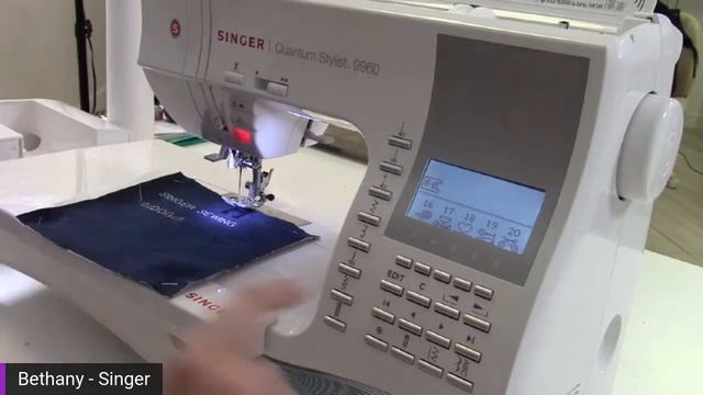 Highlights Of The SINGER® Quantum Stylist™ 9960 Sewing Machine